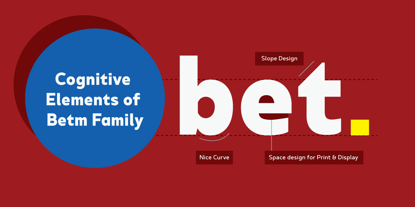Betm Bold Italic Font preview